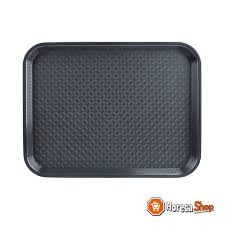Kristallon Plateau FastFood 34,5x26,5cm - Anthracite